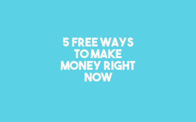 5 Ways to Make Money Today – for Free