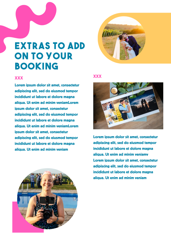 Wedding Photography Welcome booklet Canva Template - Image 19