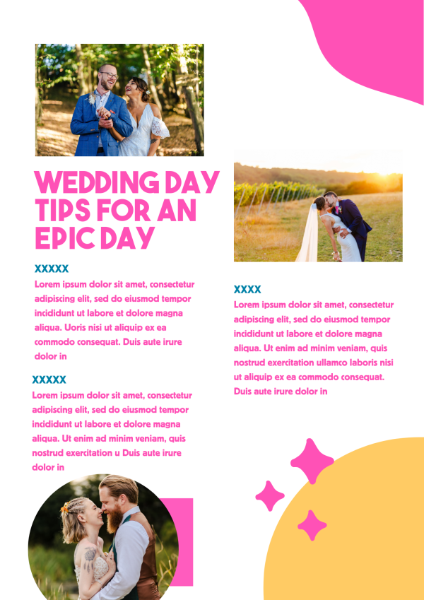 Wedding Photography Welcome booklet Canva Template - Image 7